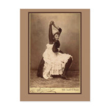 Dubbele Circus Performer op kaarten