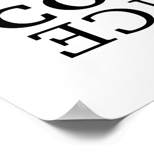 Dubbele code één keer overwegen poster (Hoek)