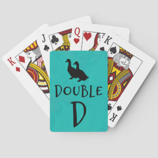 Dubbele D Neerts-kaarten Pokerkaarten