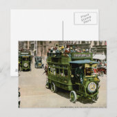 Dubbele Decker Bus op 5th Avenue Briefkaart (Voorkant / Achterkant)