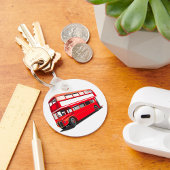 Dubbele Decker Bus Sleutelhanger