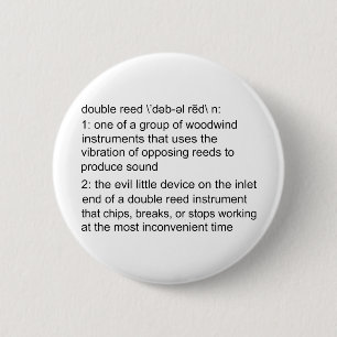 Dubbele definitie ronde button 5,7 cm