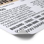 Dubbele deuren, raam- en deurfitter poster (Hoek)