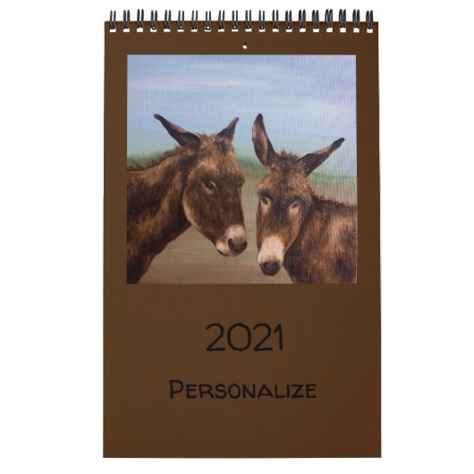 Dubbele Donkey Kalender (Hoes)