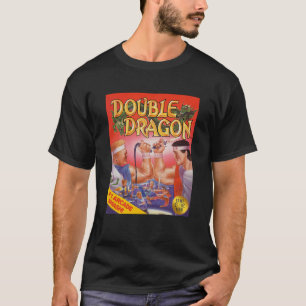 Dubbele draak essentieel t-shirt