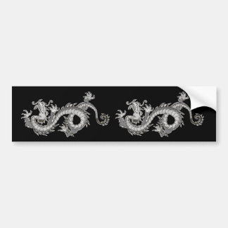 DUBBELE DRAGON BUMPERSTICKER
