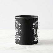 Dubbele dubbele wol en Trouble Cauldron Halloween Mok (Midden)