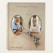 Dubbele Foto  Bloemen Pensioen Planner (Voorkant)