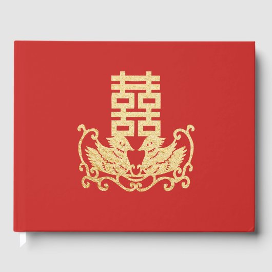 Dubbele geluk gastenboek (Voorkant)