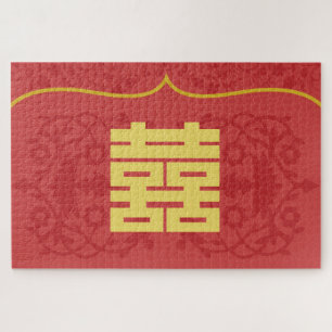 Dubbele geluk legpuzzel