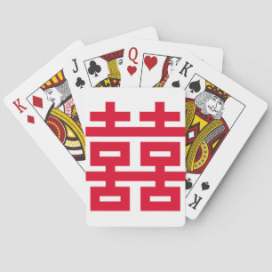 Dubbele geluk pokerkaarten