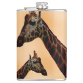 Dubbele Giraffe, heupkolf Heupfles (Voorkant)