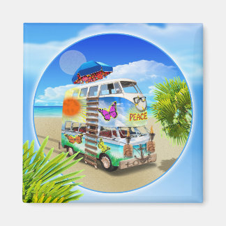 Dubbele Groovy Koelkast Magnet Magneet