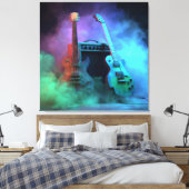 Dubbele Harmonie Canvas Afdruk (Insitu (Slaapkamer))