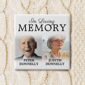 Dubbele herdenking van de Button van de levensherd