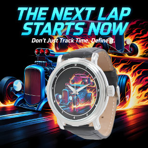 Dubbele Hot Rods, Vurige Snelheid Horloge