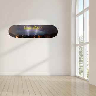 Dubbele inslag !! skateboard