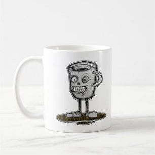 Dubbele katkopjes koffiemok