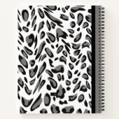 DUBBELE KLEUR LUIPAARD PRINT NOTITIEBOEK (Achterkant)