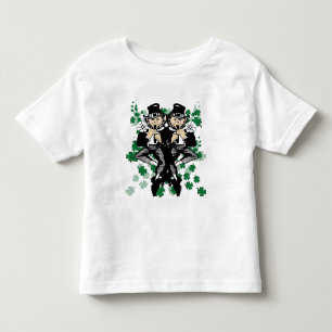 Dubbele Luck Leprechaun Kinder Shirts