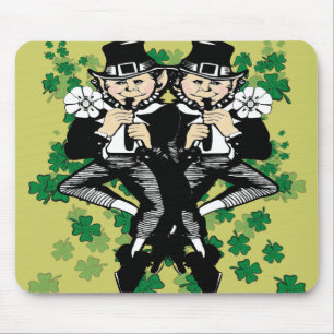 Dubbele Luck Leprechaun Muismat