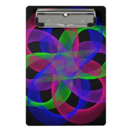 Dubbele Lus Mesh Geometrische Mini Klembord