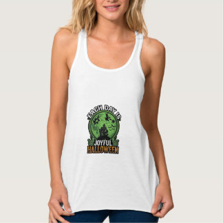 Dubbele Moeite Problemen Heks Pompoen Halloween Sp Tanktop