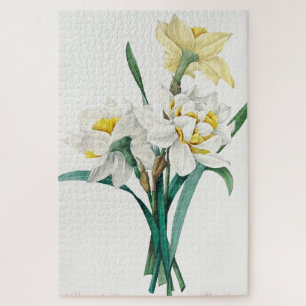 Dubbele narcis, Pierre-Joseph Redouté, 1827 Legpuzzel