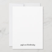 Dubbele papaverventilator kaart (Achterkant)