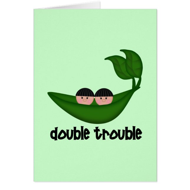 Dubbele Peapod bij twee jongens (Voorkant)