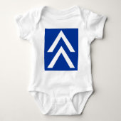 Dubbele pijl romper (Voorkant)