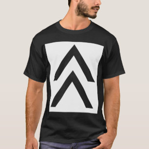 Dubbele pijl t-shirt