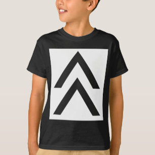 Dubbele pijl t-shirt