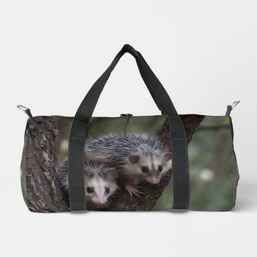 Dubbele problemen in het bladerdak: Twin Possums Plunjezak (Voorkant)