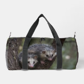 Dubbele problemen in het bladerdak: Twin Possums Plunjezak (Achterkant)