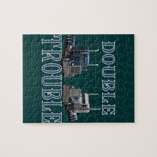 Dubbele problemen legpuzzel (Horizontaal)