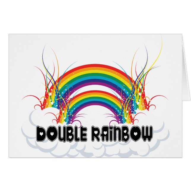 DUBBELE RAINBOW (Voorkant Horizontaal)
