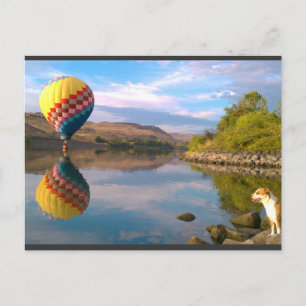 Dubbele regenboog briefkaart