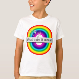 Dubbele regenboog: OMG! Wat betekent het? T-shirt