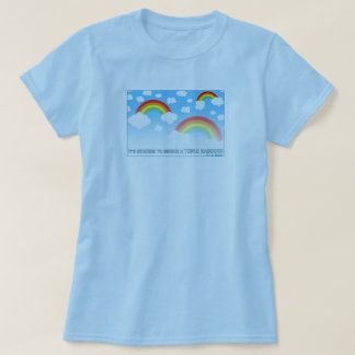 Dubbele regenboog t-shirt