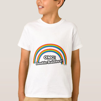 Dubbele regenboog t-shirt