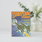 Dubbele Rocket Briefkaart (Staand voorkant)