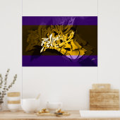 Dubbele schok (tweede bewerking) poster (Keuken)