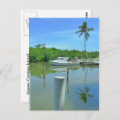 Dubbele schoonheid briefkaart (Voorkant / Achterkant)