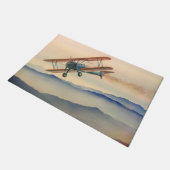 Dubbele schroefdraad voor oldtimer deurmat (Schuin)