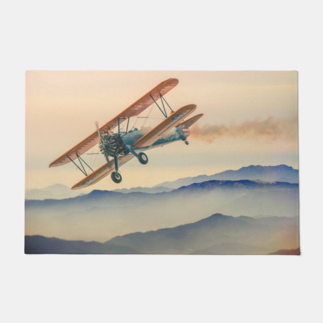 Dubbele schroefdraad voor oldtimer deurmat (Voorkant)