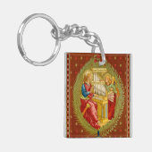 Dubbele Sint-Cecilia van Rome (SNV 36) Sleutelhanger (Voorkant Links)