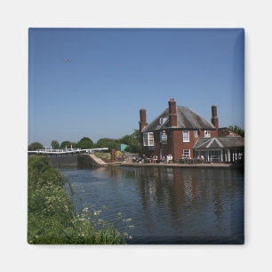 Dubbele sloten in, Exeter, Devon, VK Magneet