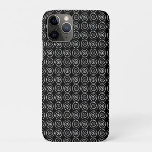 Dubbele Spiraal Keltisch Patroon iPhone 11 Pro Hoesje