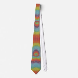 Dubbele Tie Dye Necktie Stropdas